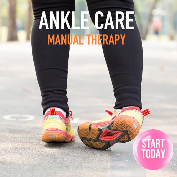 Manual therapy for ankle pain relief
